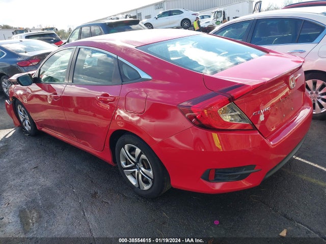 Honda Civic Lx 2018 2HGFC2F59JH566009 Image 3