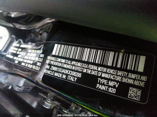 ZN661XUA0KX308295 Maserati Levante