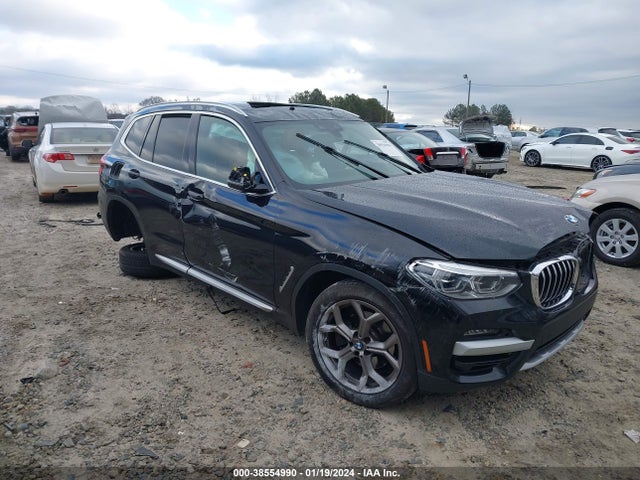 BMW X3 Xdrive30i 2021 5UXTY5C08M9F79756 Image 1