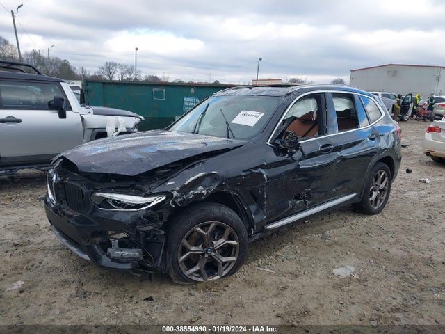 BMW X3 Xdrive30i 2021 5UXTY5C08M9F79756 Image 2