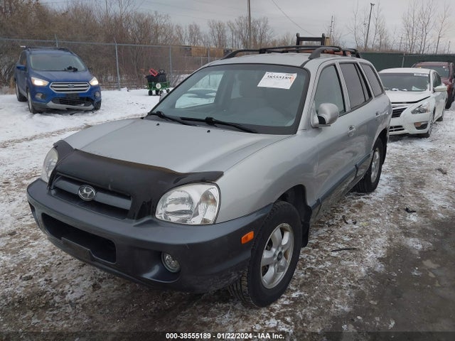 2005 HYUNDAI SANTA FE GLS VIN: KM8SC73D35U007043