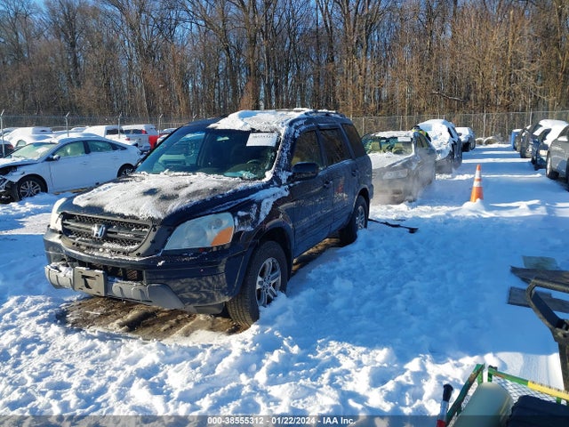 2004 HONDA PILOT EX VIN: 2HKYF18494H570392