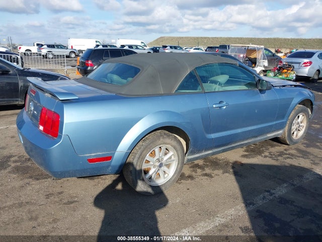 2006 FORD MUSTANG V6 VIN: 1ZVHT84N765122264