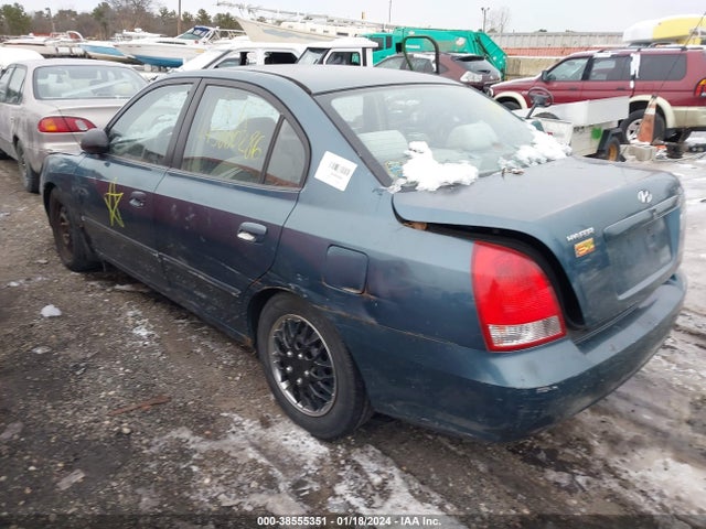 2002 HYUNDAI ELANTRA GLS VIN: KMHDN45D12U325852