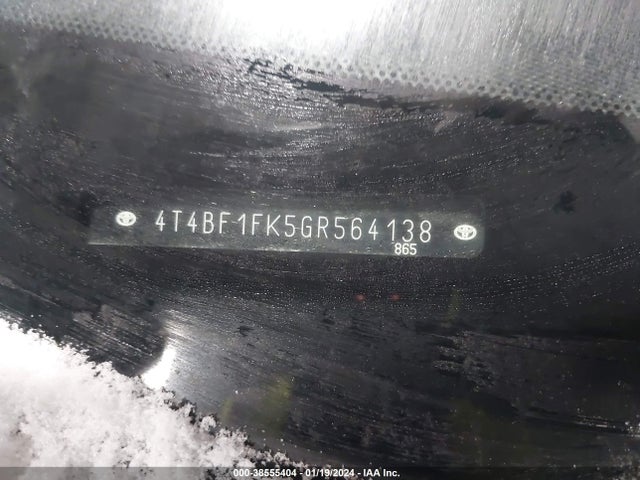 Toyota CAMRY LE 2016 4T4BF1FK5GR564138 Image 9