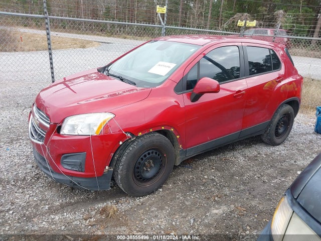 Chevrolet Trax 1ls 2015 KL7CJKSB9FB162112 Image 2