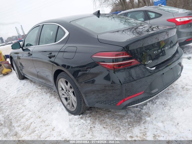 Genesis G70 2.0t Awd 2022 KMTG34TAXNU088784 Image 3