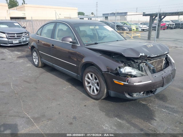 2004 VOLKSWAGEN PASSAT GLS VIN: WVWPD63B14E285240