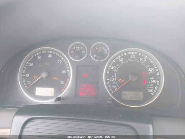 2004 VOLKSWAGEN PASSAT GLS VIN: WVWPD63B14E285240