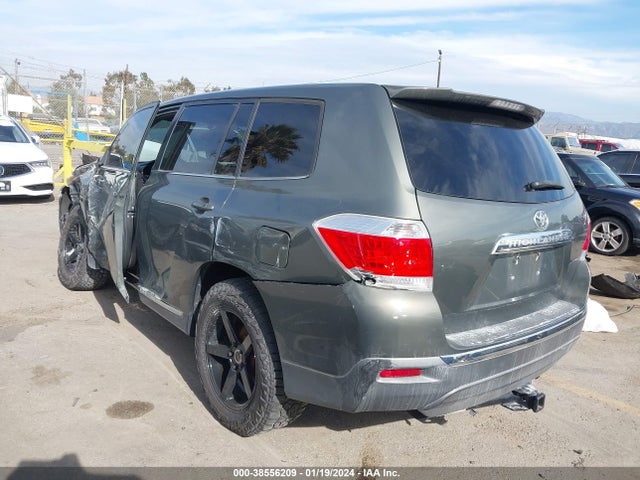 2012 TOYOTA HIGHLANDER VIN: 5TDZA3EH3CS019292