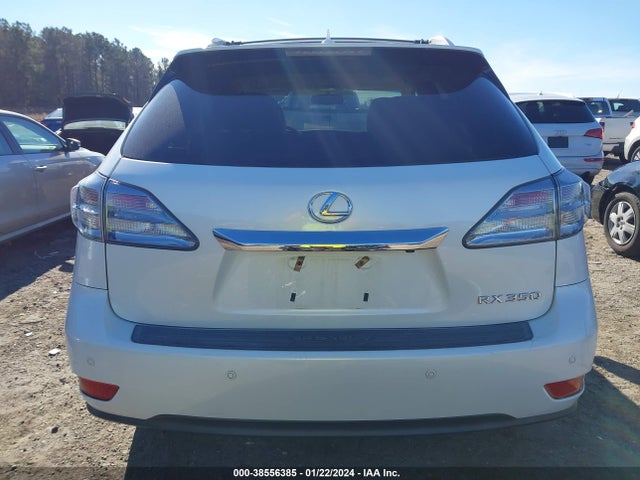 2012 LEXUS RX 350 VIN: 2T2ZK1BA4CC065498