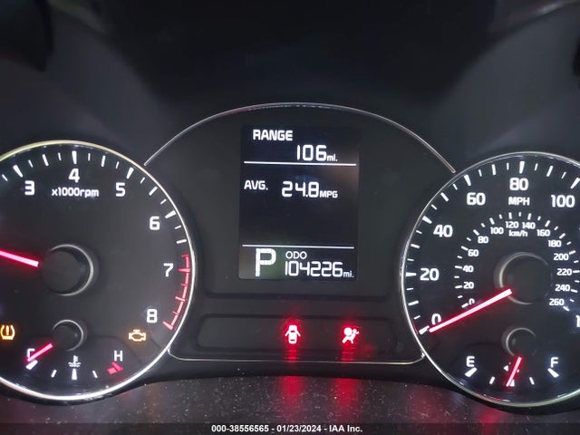 2015 KIA FORTE LX VIN: KNAFK4A66F5371848