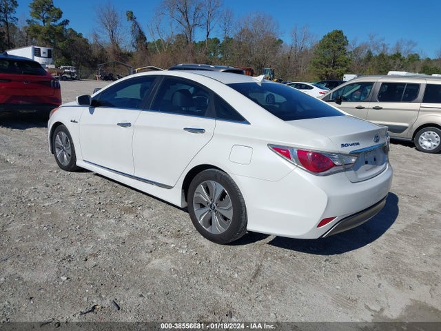 2013 HYUNDAI SONATA HYBRID LIMITED VIN: KMHEC4A42DA074165