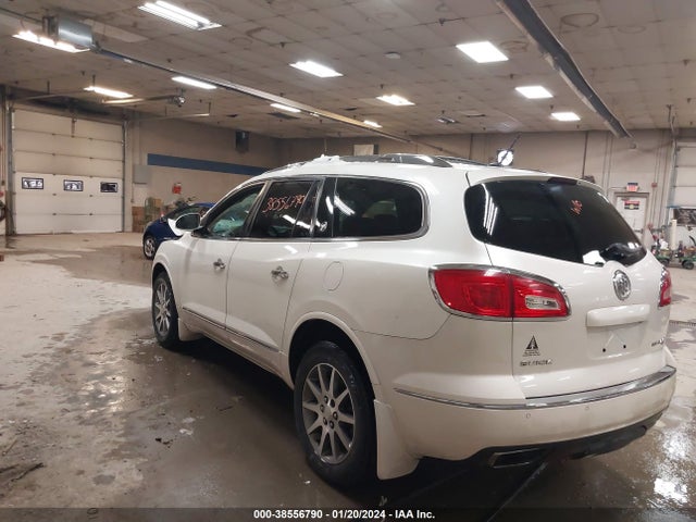 2014 BUICK ENCLAVE LEATHER VIN: 5GAKVBKD9EJ130030