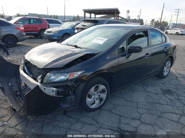 2015 HONDA CIVIC LX VIN: 19XFB2F50FE215400