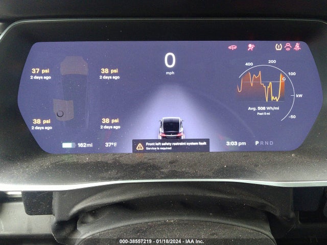Tesla Model X 60d/p100d/p90d 2016 5YJXCAE40GF001250 Image 7