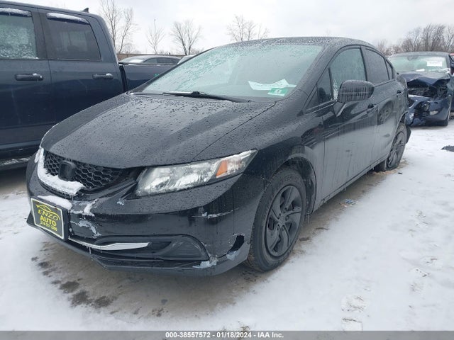 2014 HONDA CIVIC LX VIN: 19XFB2F58EE250040