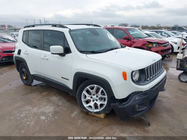 2018 JEEP RENEGADE LATITUDE FWD VIN: ZACCJABB6JPH88244