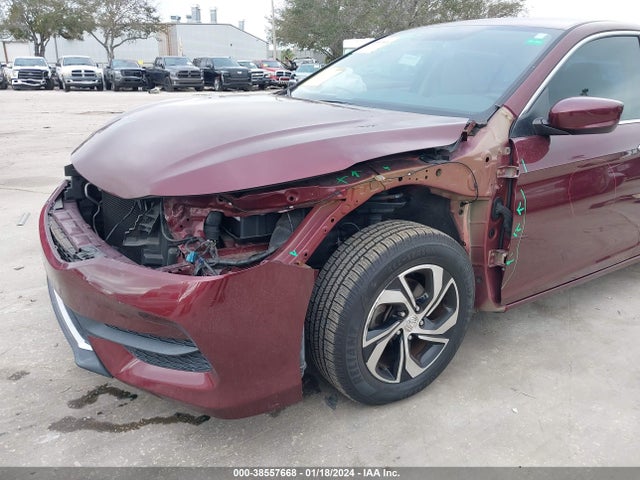 2016 HONDA ACCORD LX VIN: 1HGCR2F36GA020677