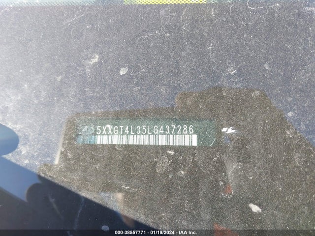 38557771 :رقم المزاد ، 5XXGT4L35LG437286 vin ، 2020 Kia Optima Se مزاد بيع