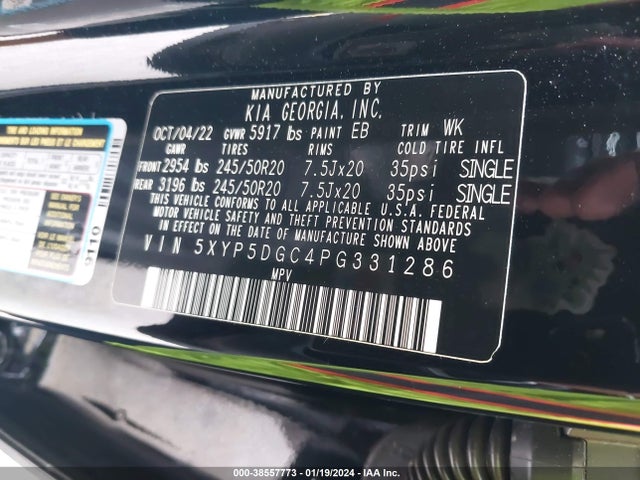 KIA Telluride Sx X-line 2023 5XYP5DGC4PG331286 Image 9