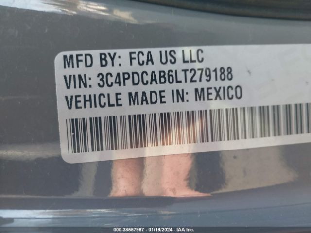 3C4PDCAB6LT279188 Dodge Journey Se Value