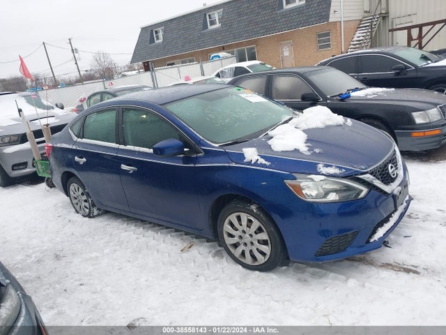 Nissan SENTRA S 2019 3N1AB7AP4KY450345 головне зображення