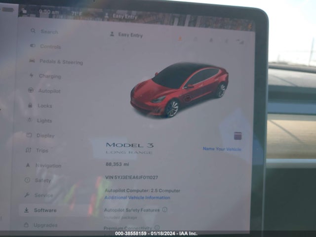 2018 TESLA MODEL 3 5YJ3E1EA6JF011027 Photo 6