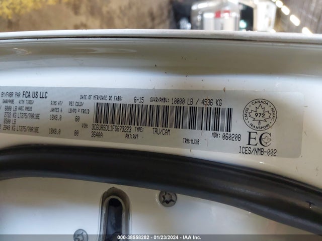 RAM 2500 Slt 2015 3C6UR5DL1FG673223 Image 9
