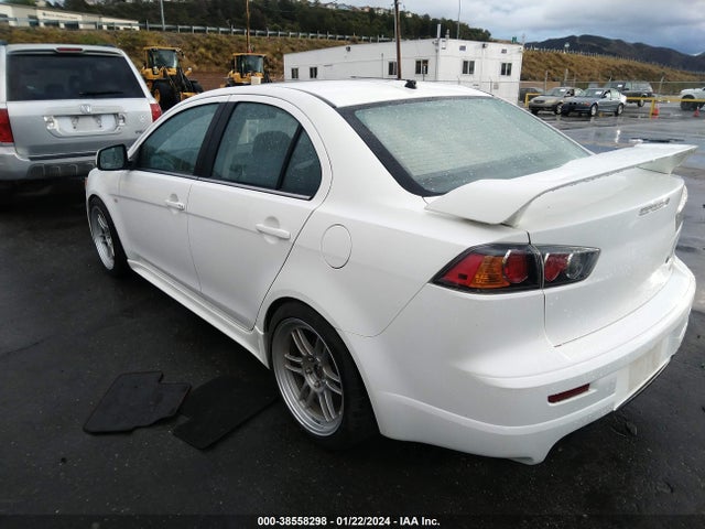 2009 MITSUBISHI LANCER RALLIART VIN: JA3AV66V49U038914