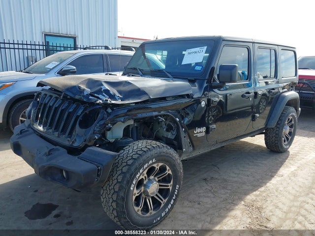 2019 Jeep Wrangler Unlimited Sport 4x4 მანქანა იყიდება აუქციონზე, vin: 1C4HJXDG0KW670650, აუქციონის ნომერი: 38558323