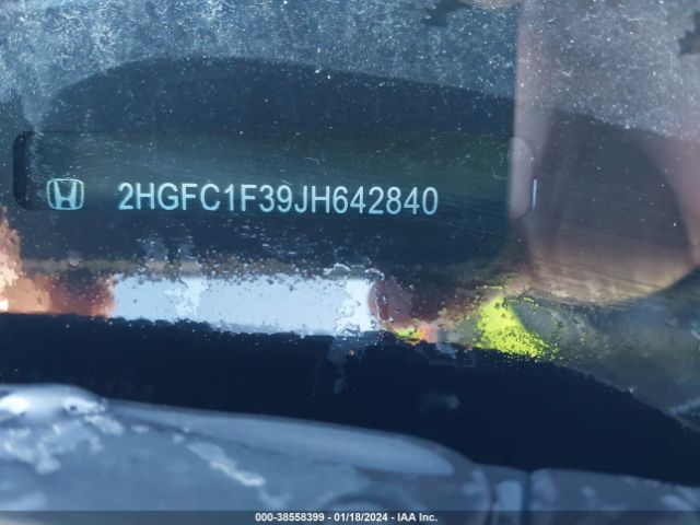 2HGFC1F39JH642840 Honda Civic Ex-t