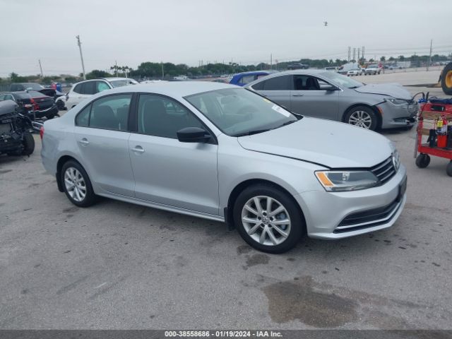 Auction sale of the 2015 Volkswagen Jetta 1.8t Se, vin: 3VWD17AJ8FM208872, lot number: 38558686