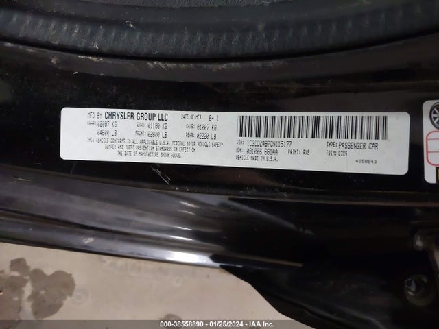 2012 DODGE AVENGER SE VIN: 1C3CDZAB7CN115177