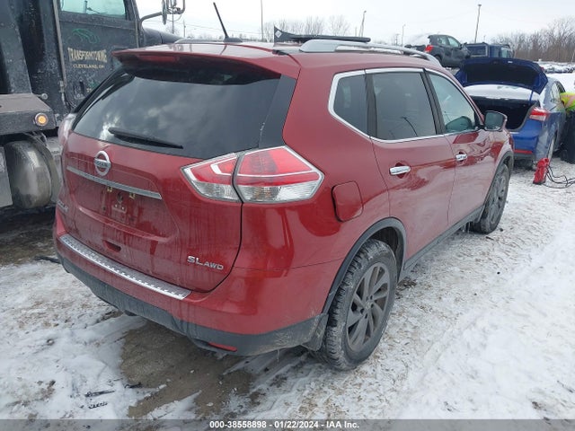 2016 NISSAN ROGUE SL VIN: 5N1AT2MV5GC780384