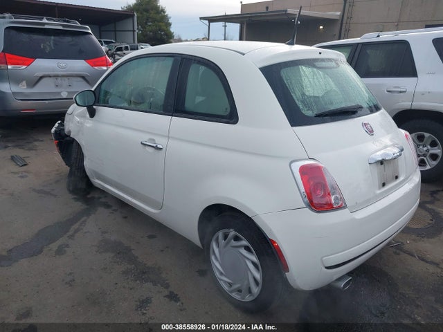 2012 FIAT 500 3C3CFFAR7CT370854 Photo 2