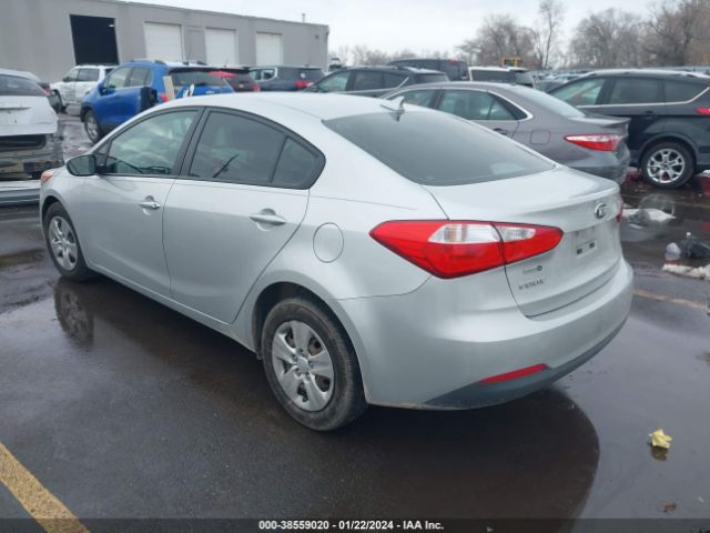 KNAFK4A61E5210452 KIA FORTE LX