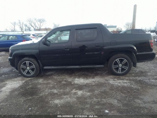 5FPYK1F71EB011127 Honda Ridgeline Sport