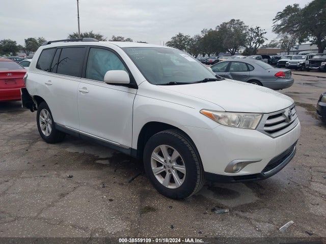 2012 TOYOTA HIGHLANDER BASE V6 VIN: 5TDZK3EH8CS070591