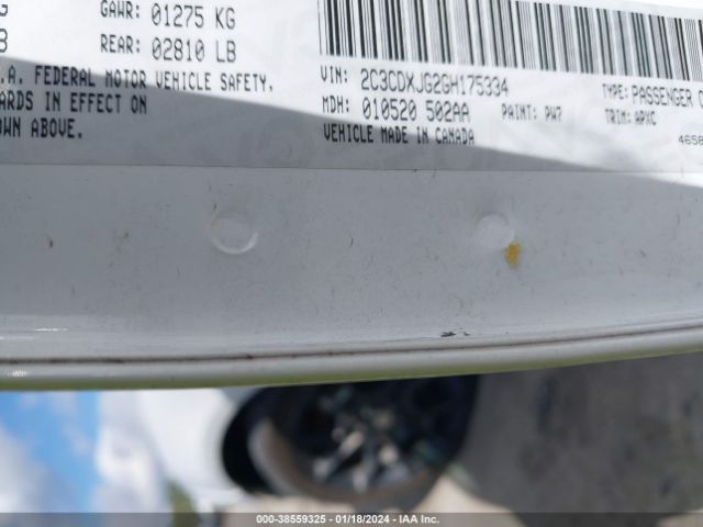 2C3CDXJG2GH175334 Dodge Charger Sxt
