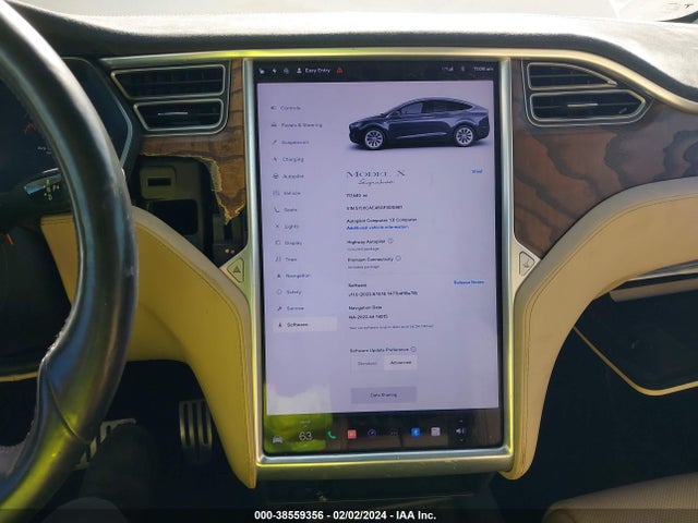 Tesla Model X 60d/p100d/p90d 2016 5YJXCAE45GFS00861 Image 16