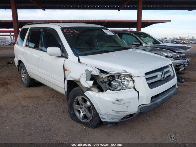 2006 HONDA PILOT EX VIN: 2HKYF18476H537734