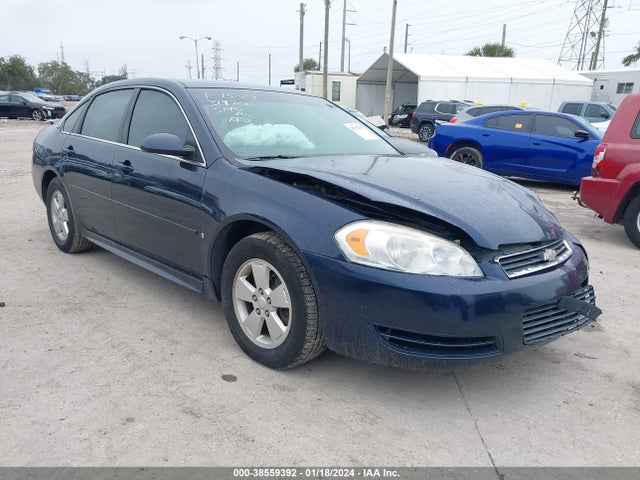 2009 CHEVROLET IMPALA LT VIN: 2G1WT57K191111026