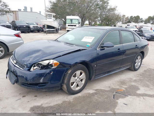 2009 CHEVROLET IMPALA LT VIN: 2G1WT57K191111026