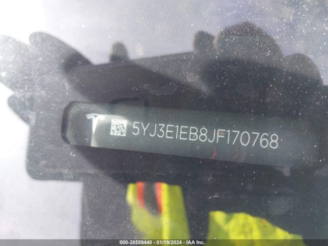 5YJ3E1EB8JF170768 Tesla Model 3 Long Range/performance
