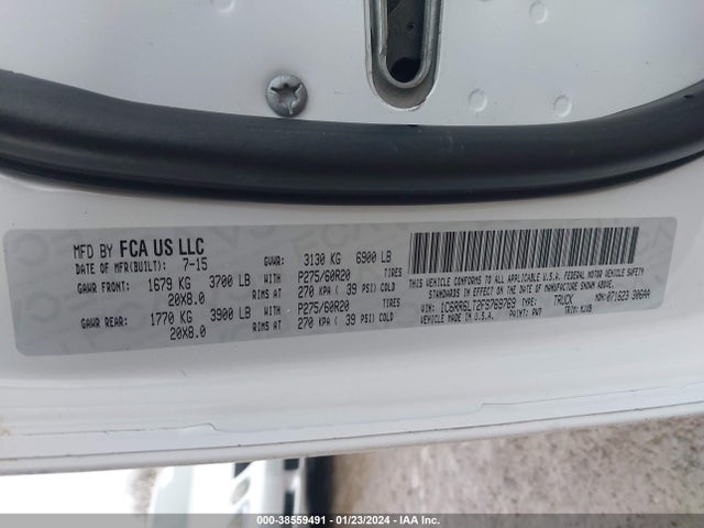 RAM 1500 Lone Star 2015 1C6RR6LT2FS769769 Image 9