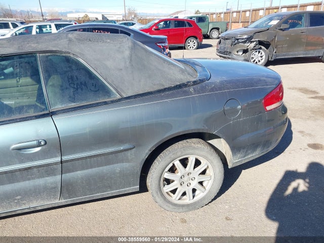 2004 CHRYSLER SEBRING LXI VIN: 1C3EL55R54N106779