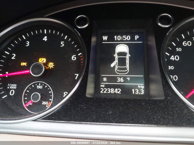 2013 VOLKSWAGEN CC 2.0T LUX VIN: WVWRP7AN0DE521847