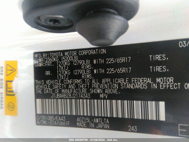 Lexus NX 300 2018 JTJBARBZ8J2174343 Image 9