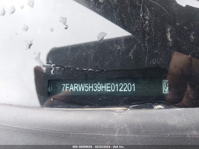 Honda CR-V LX 2017 7FARW5H39HE012201 Image 9